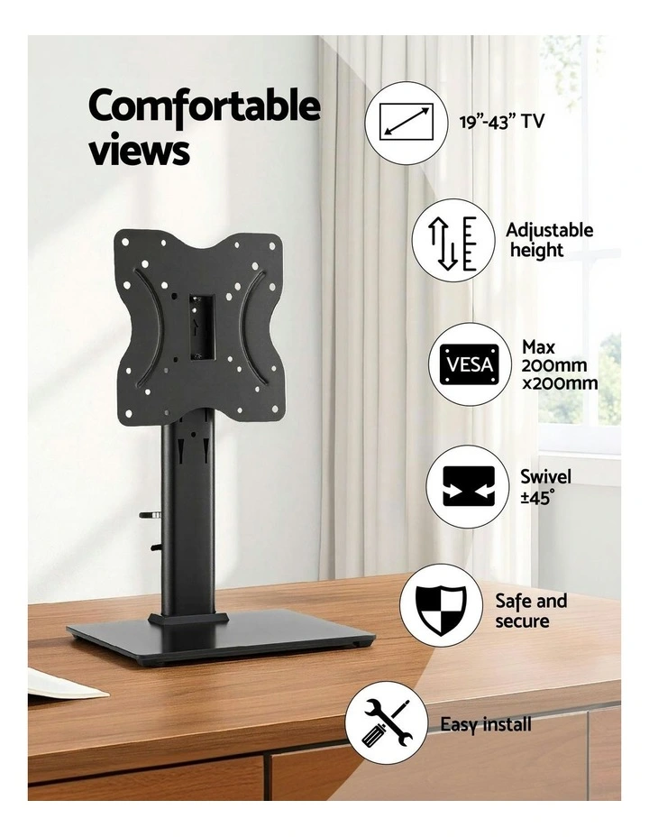 TV Stand Bracket in Black image 5
