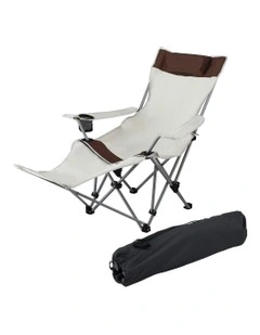 Folding Lightweight Camping Chair in Cream