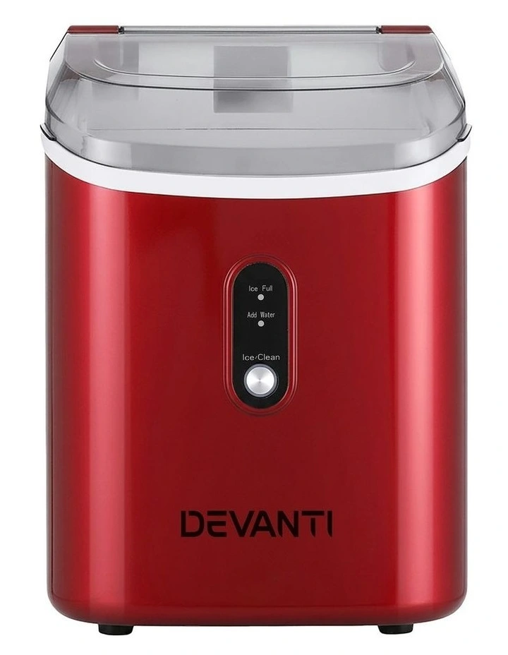Ice Maker Machine 15kg in Red image 2
