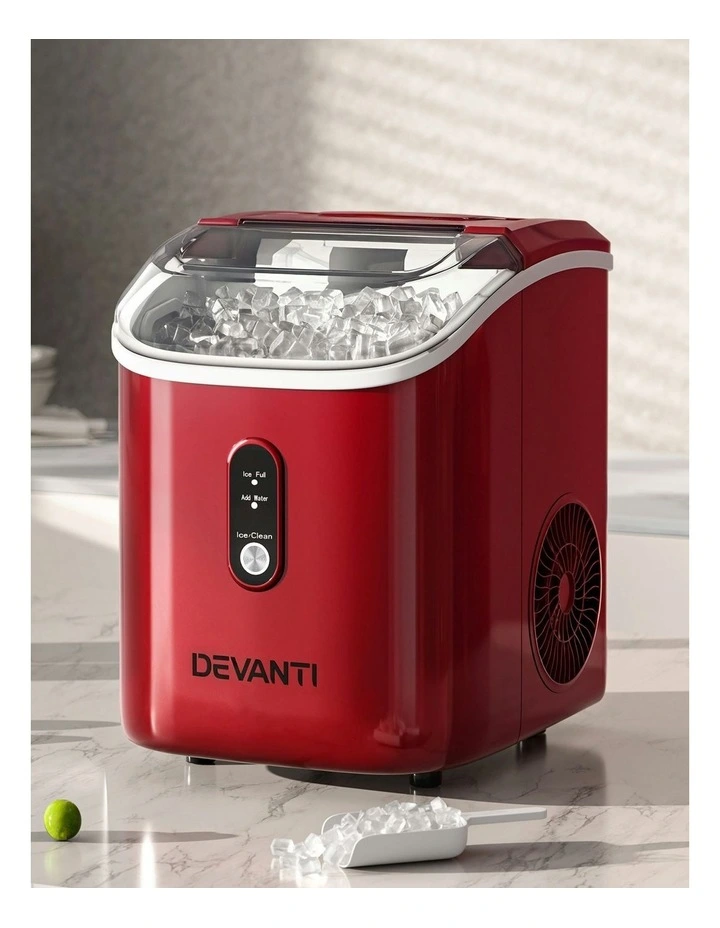 Ice Maker Machine 15kg in Red image 3