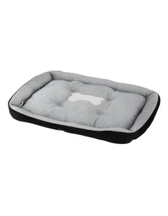 Soft PP Cotton Pet Bed in Grey