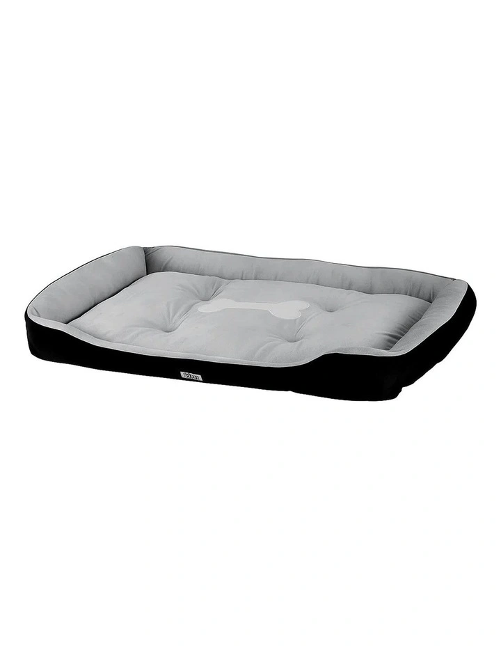 Soft PP Cotton Pet Bed in Grey image 2