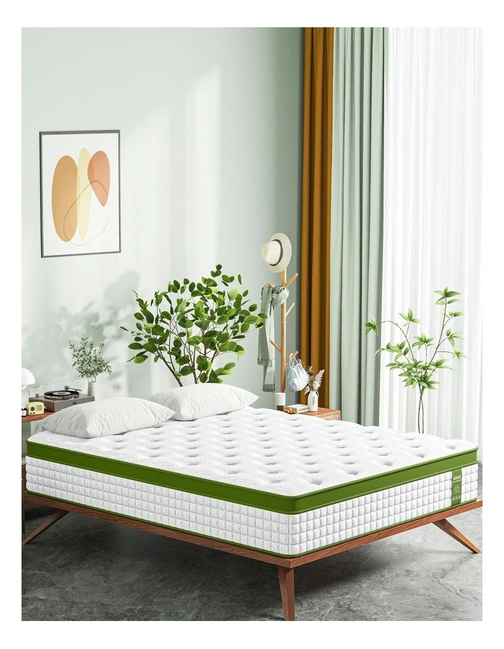 Double Size Hybrid Mattress 30cm in White image 5