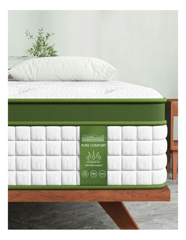Double Size Hybrid Mattress 30cm in White image 7