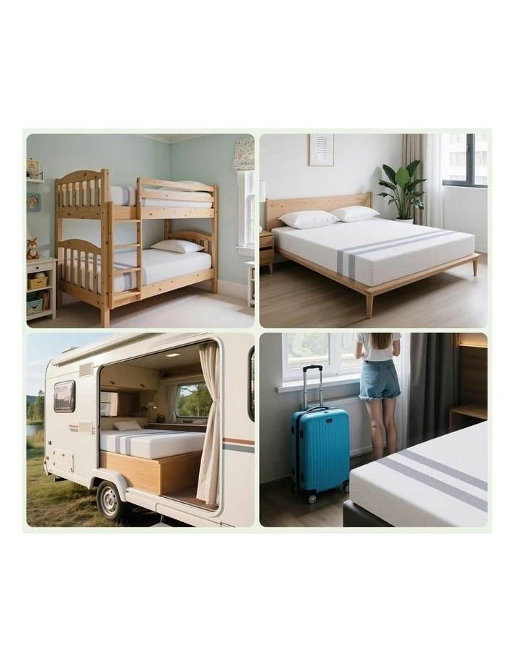 Single Memory Foam Mattress 20cm in White image 6