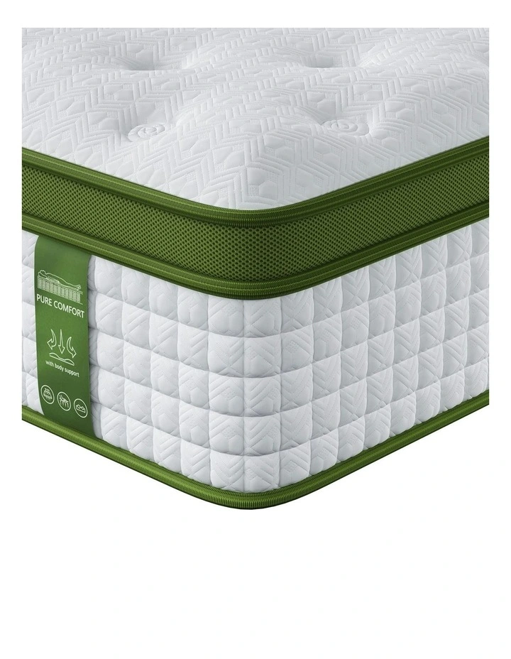 Single Hybrid Mattress 34cm in White image 2