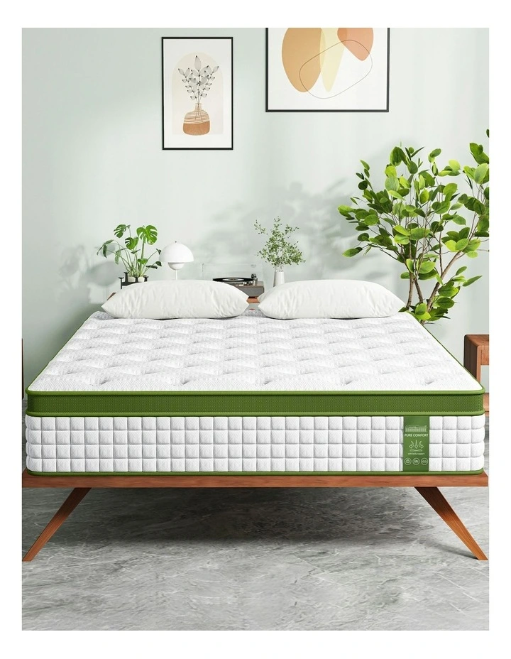 Single Hybrid Mattress 34cm in White image 4