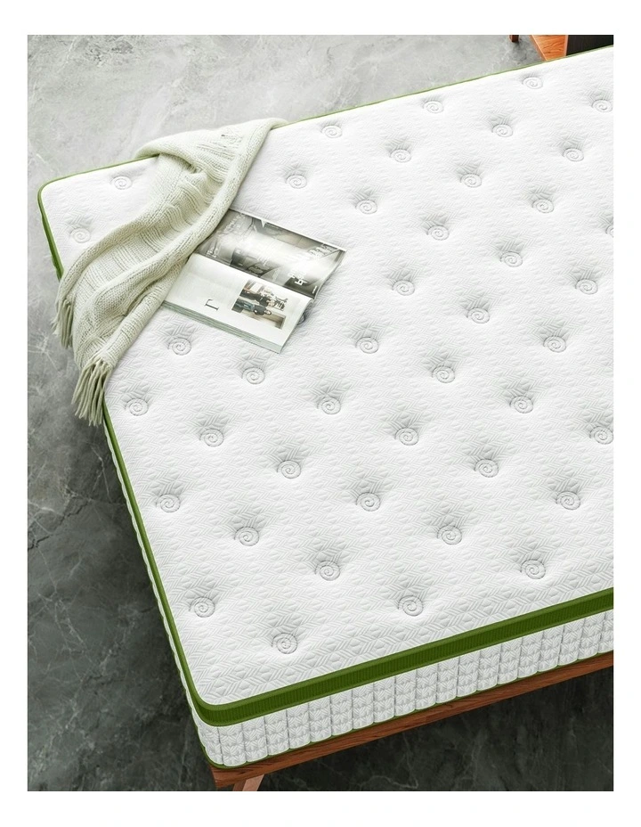 King Single Hybrid Mattress 34cm in White image 5