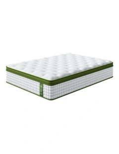 Double Hybrid Mattress 34cm Medium in White