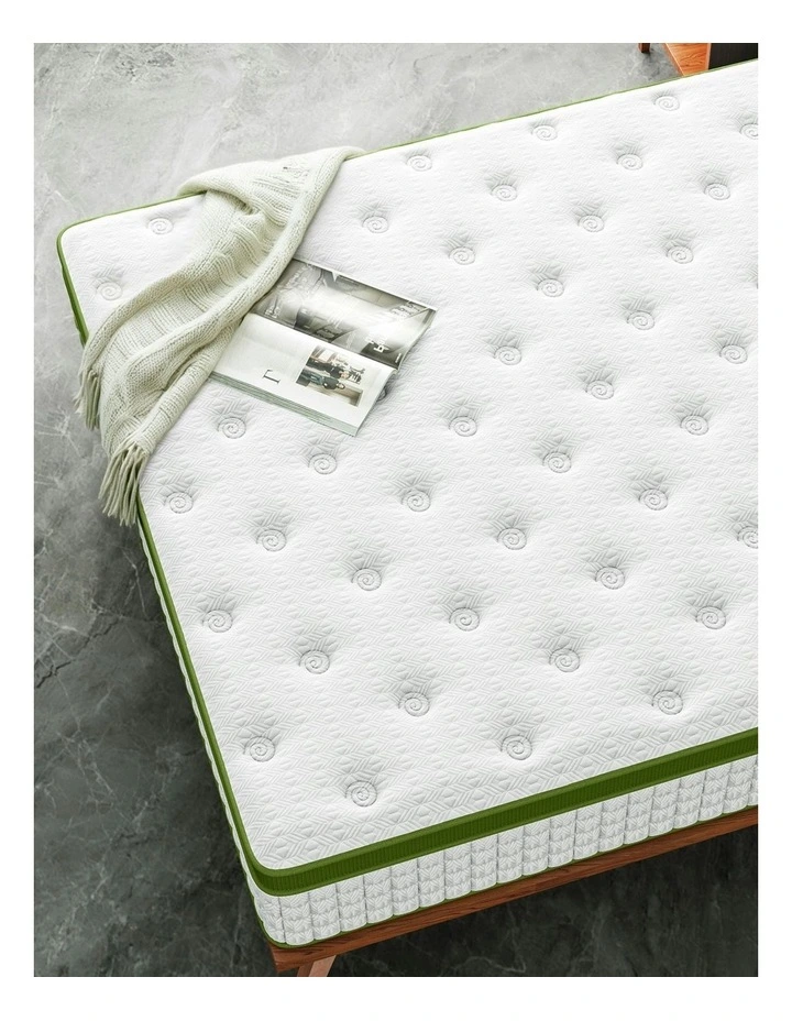 King Hybrid Mattress 34cm in White image 6