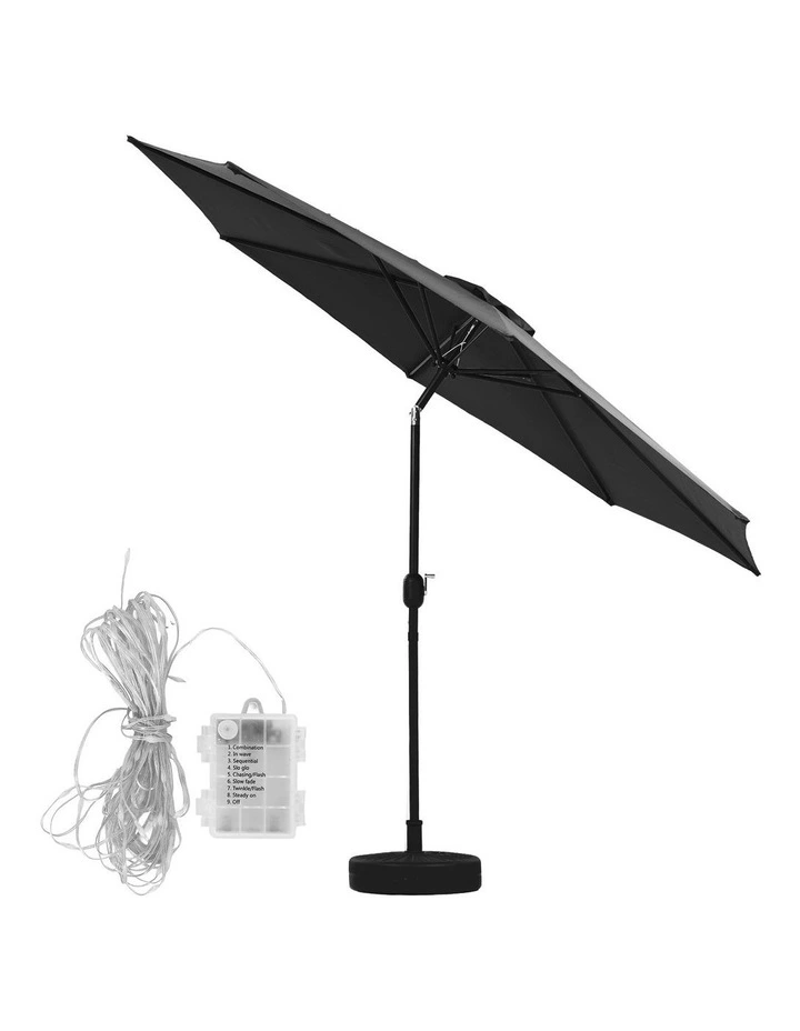 Market Umbrella With Base String 2.9m image 2