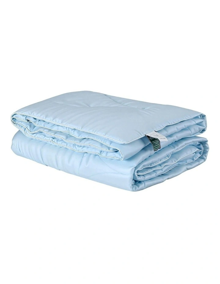 Single Size Throw Blanket Quilt Covers in Blue image 2