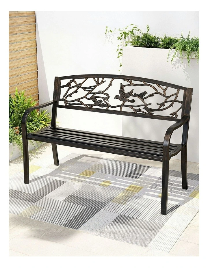 Outdoor Bench Seat in Bronze image 3