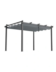 Gazebo Outdoor Garden Pergola in Grey