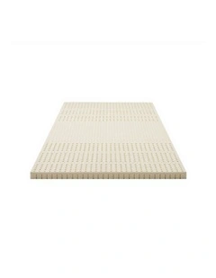Latex Mattress Topper King Single 5cm in Cream