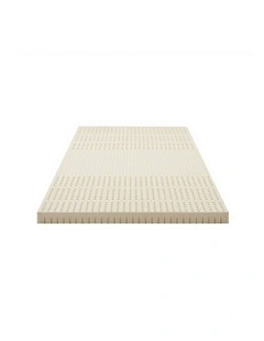 Latex Mattress Topper Single 7.5cm in Cream