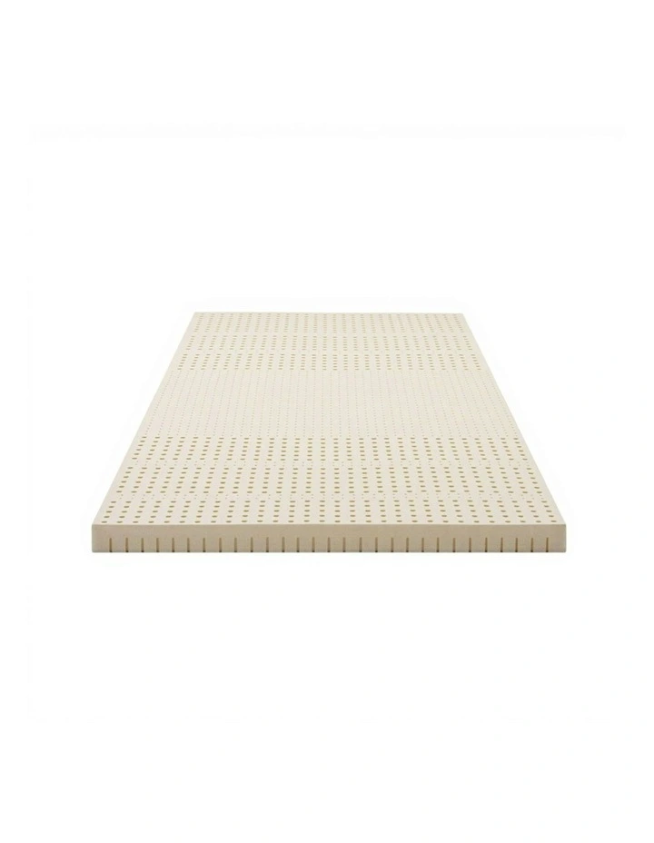 Latex Mattress Topper Single 7.5cm in Cream image 1