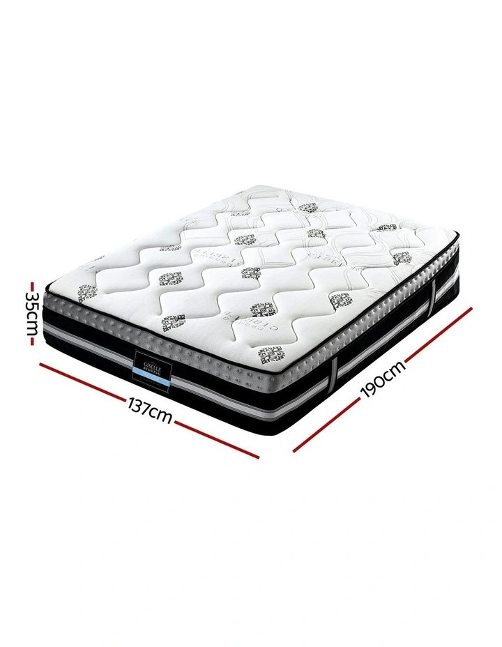 Memory Foam Double Mattress 35cm in White image 4