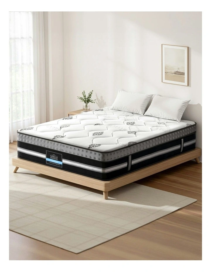 Memory Foam King Mattress in White image 3