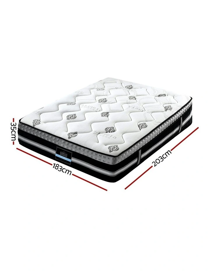 Memory Foam King Mattress in White image 4