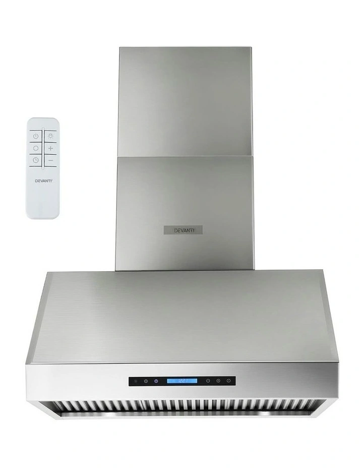 Remote Control Range Hood in Silver image 1