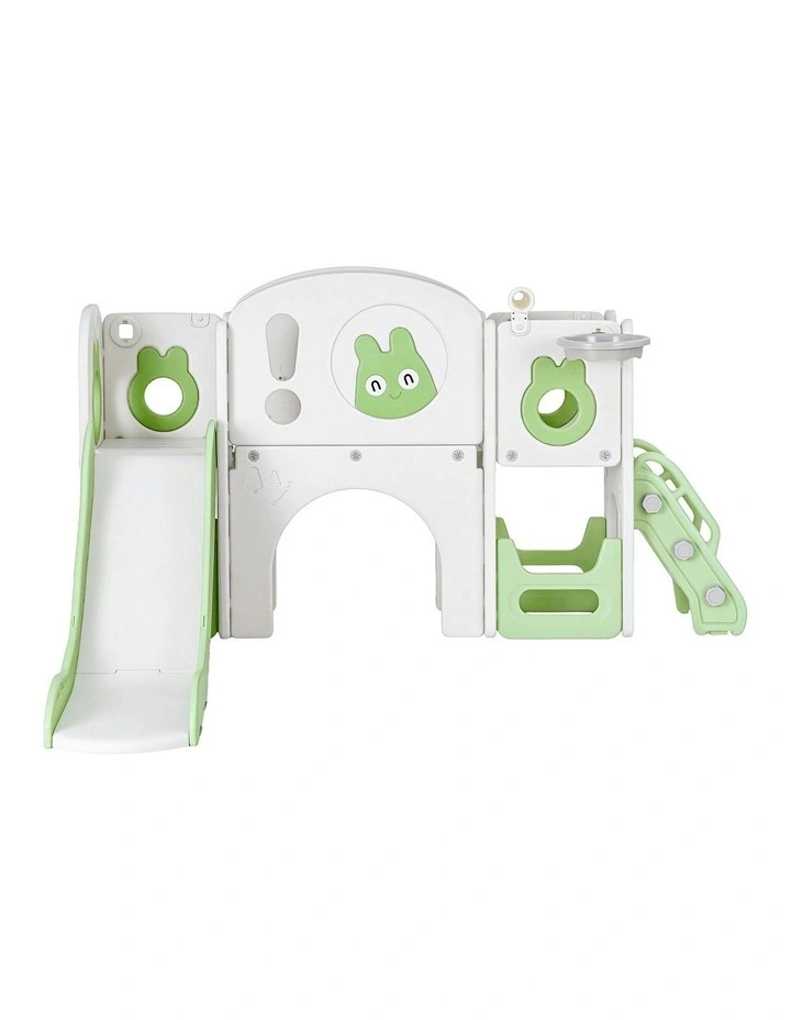 Slide Swing Set Outdoor Toys image 2