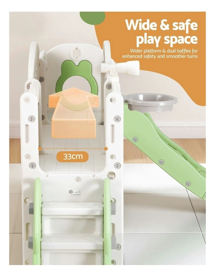 Slide Swing Set Outdoor Toys image 4