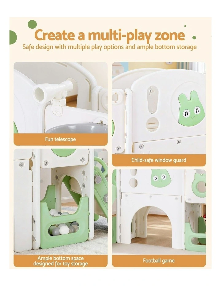 Slide Swing Set Outdoor Toys image 5