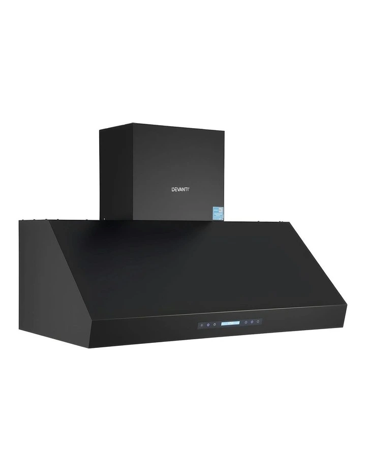 Commercial Range Hood 1200mm in Black image 2