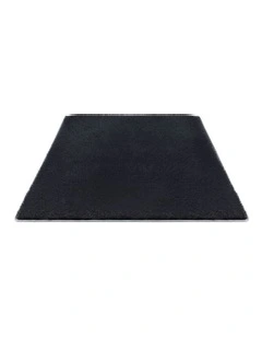 Shaggy Floor Rug 140x200cm in Black