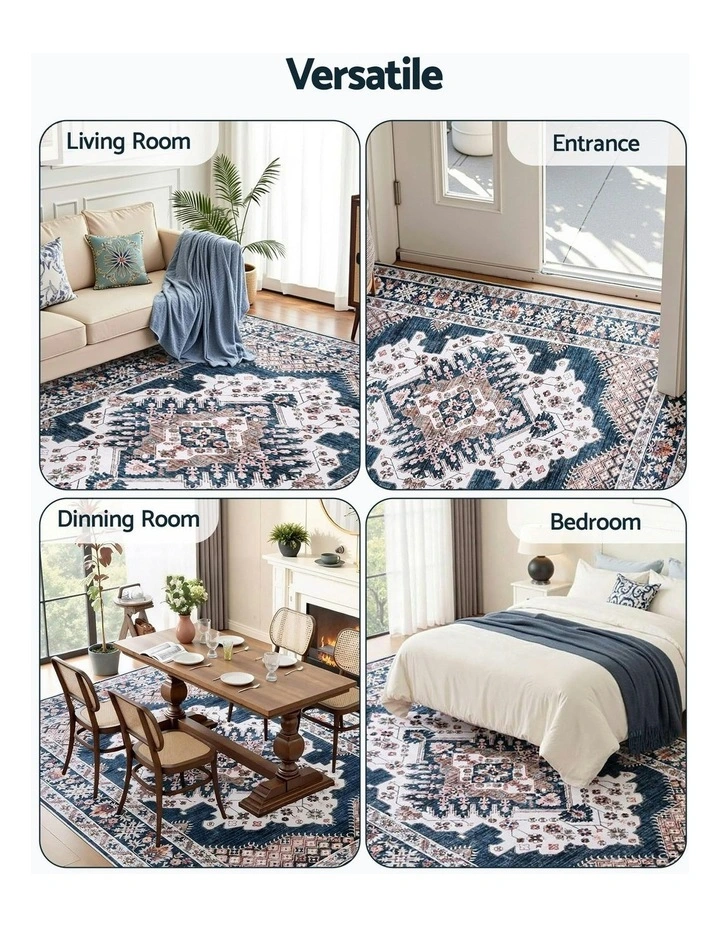 Persian Floor Rug 200X290cm in Multi image 7