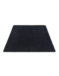 Shaggy Floor Rug 200x290cm in Black