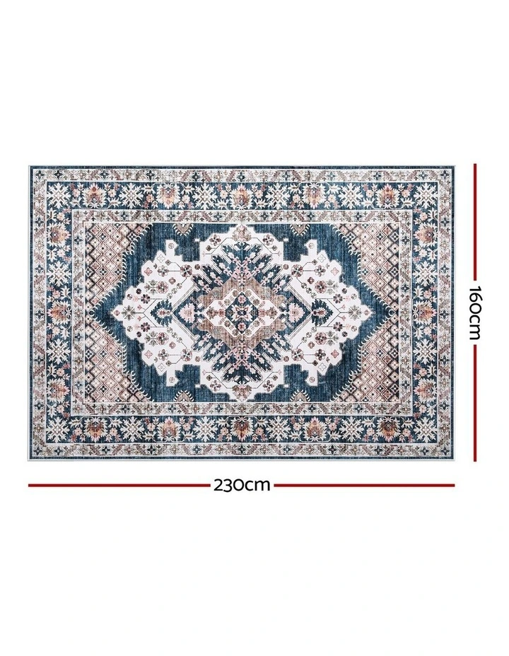 Large Washable Persian Floor Rug 160X230cm in Multi image 4