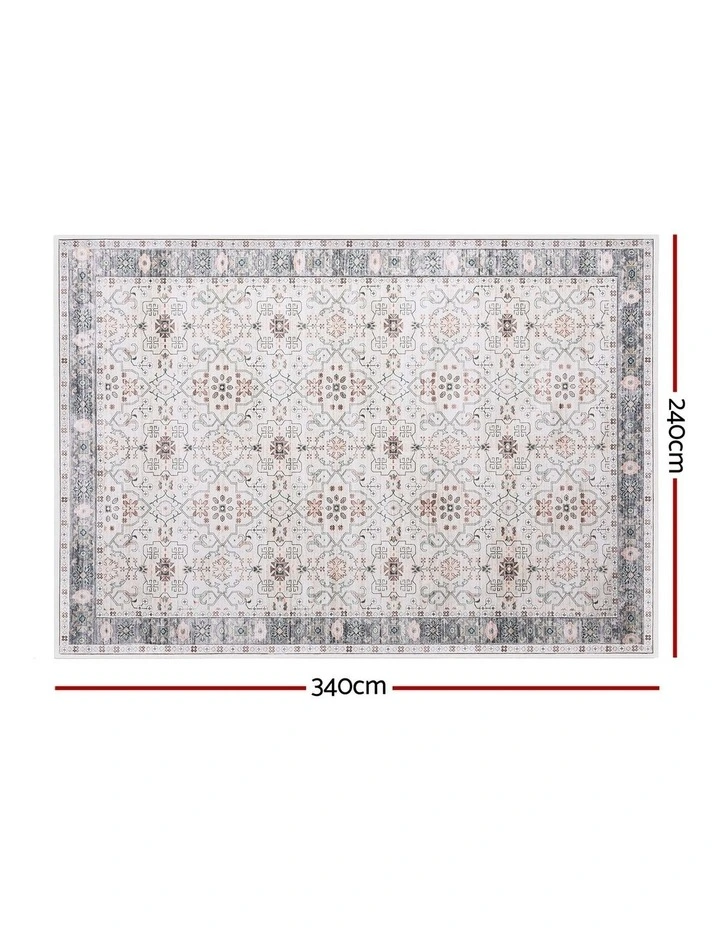 Washable Floor Rug 240X340cm in Multi image 4