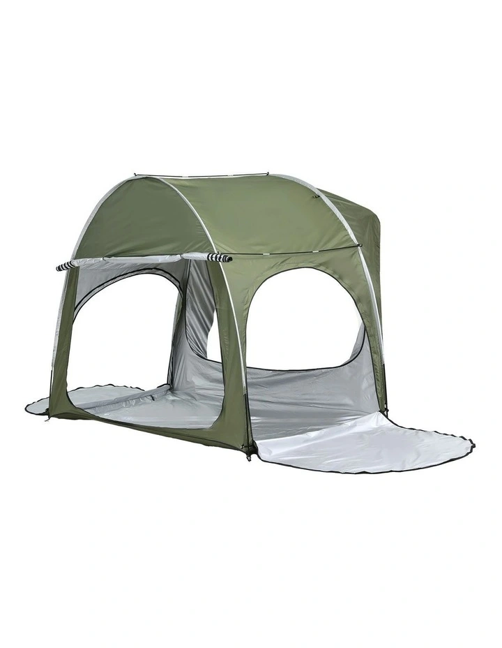Canopy Portable Outdoor Car Camping Tent in Green image 1