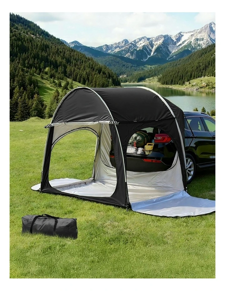 Car Camping Tent in Black image 3