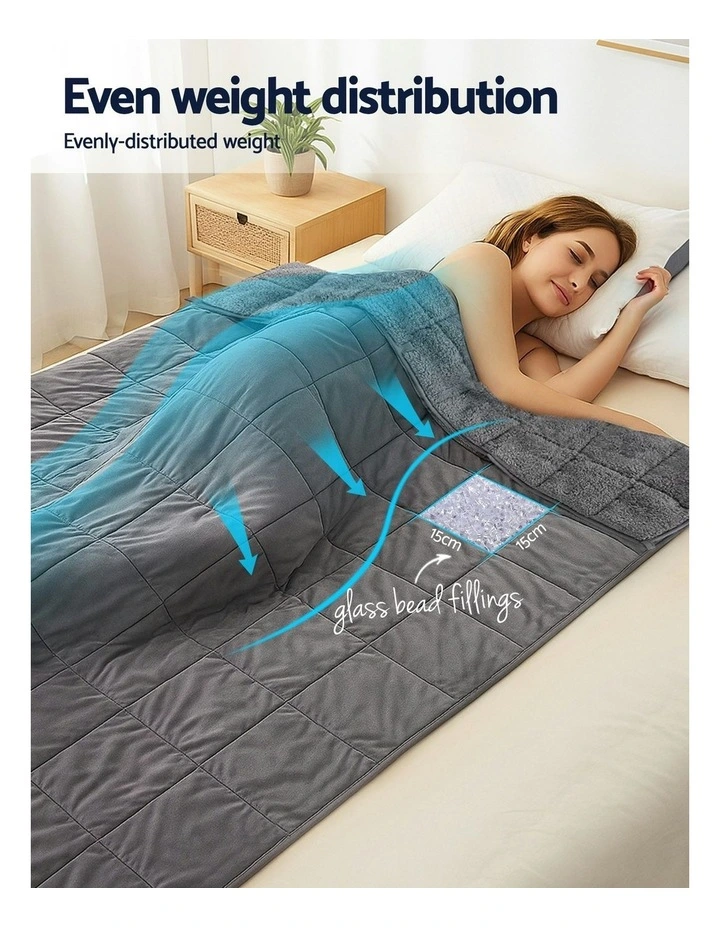 Weighted Blanket in Grey image 6