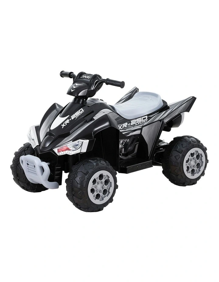 ATV Quad Motorbike Electric Outdoor Ride On Car Toys 12V in Black image 1