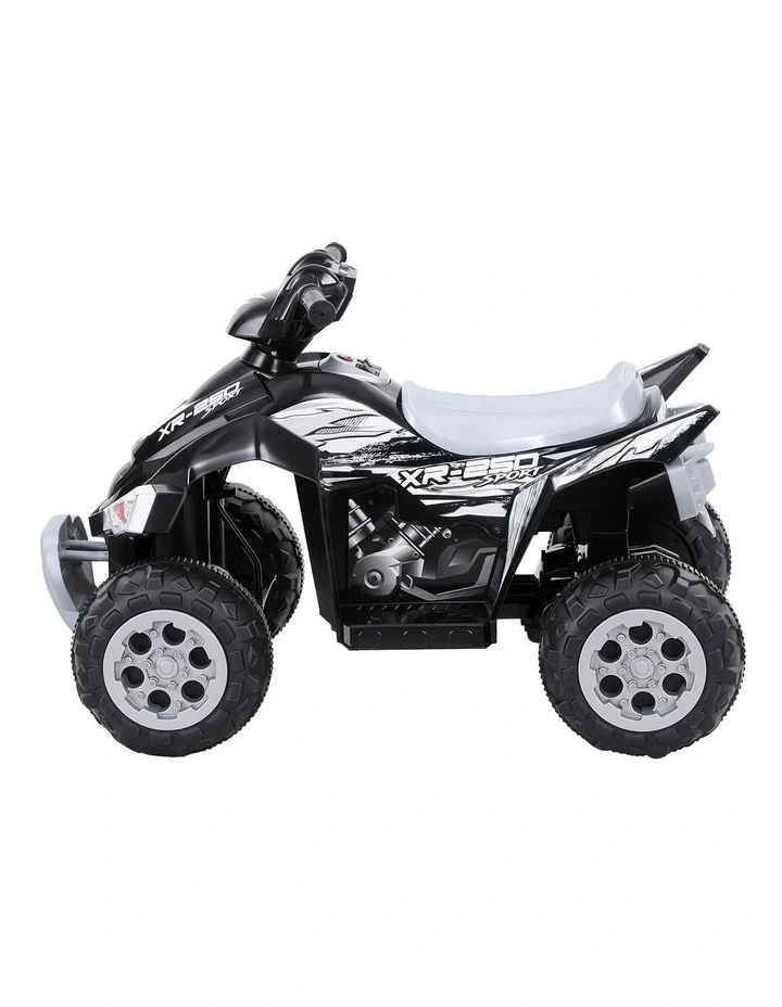 ATV Quad Motorbike Electric Outdoor Ride On Car Toys 12V in Black image 2