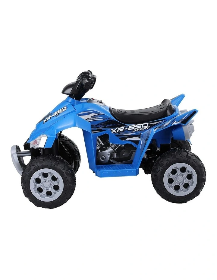 ATV Quad Motorbike Electric Outdoor Ride On Car Toys 12V in Blue image 2