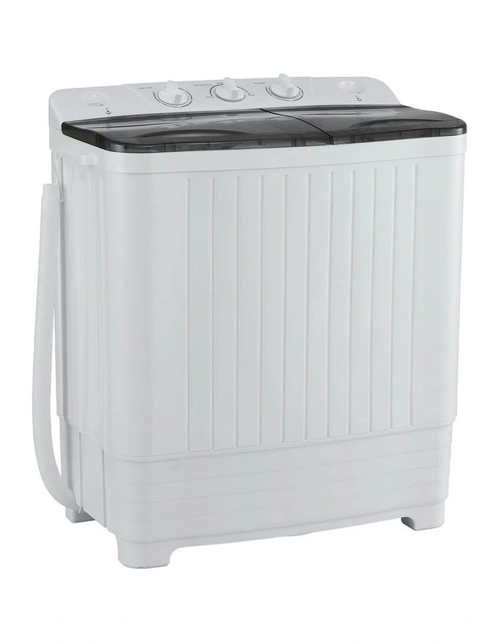 Portable Twin Tub Washing Machine 4.5kg in White image 1