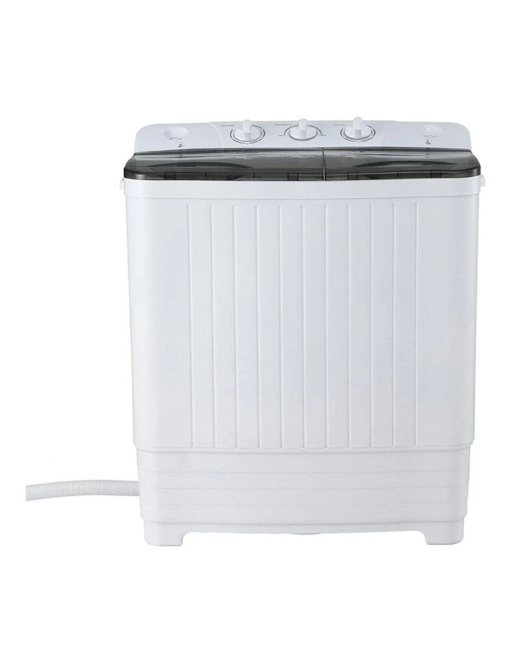 Portable Twin Tub Washing Machine 4.5kg in White image 2