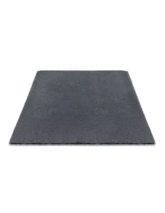 Shaggy Floor Rug in Grey
