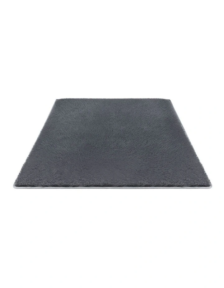 Artiss Floor Rug 140x200cm in Grey image 1