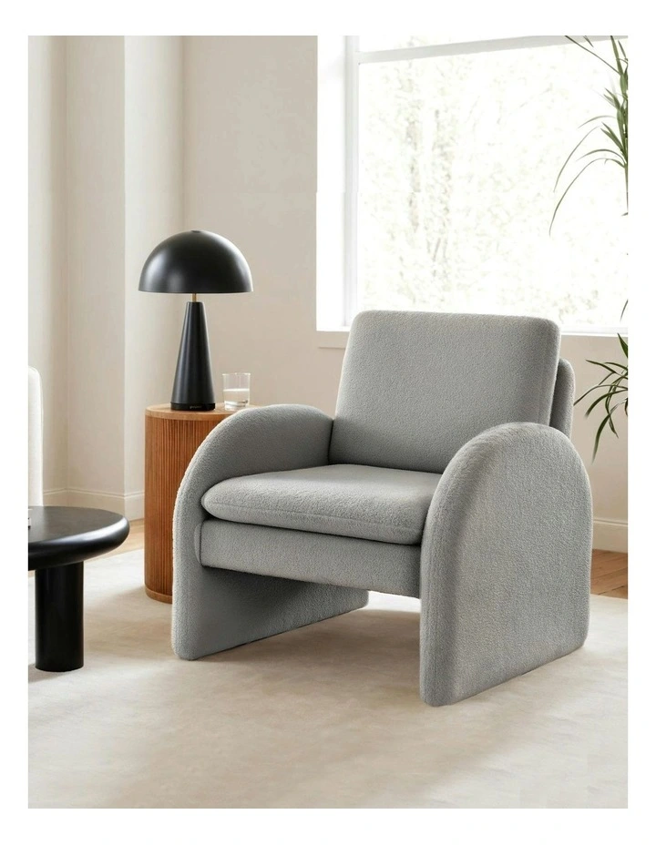 Accent Lounge Armchair in Grey image 3