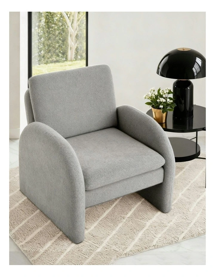 Accent Lounge Armchair in Grey image 5