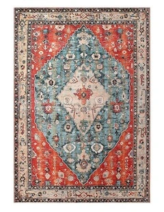 Washable Floor Rug Large 160X230cm in Multi