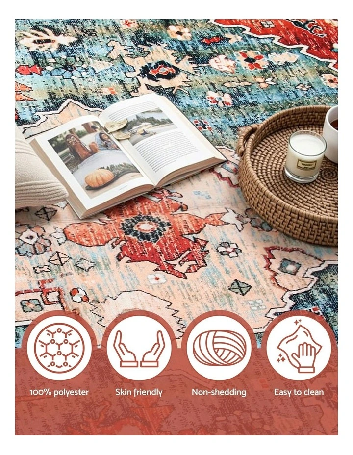 Washable Floor Rug Large 160X230cm in Multi image 6