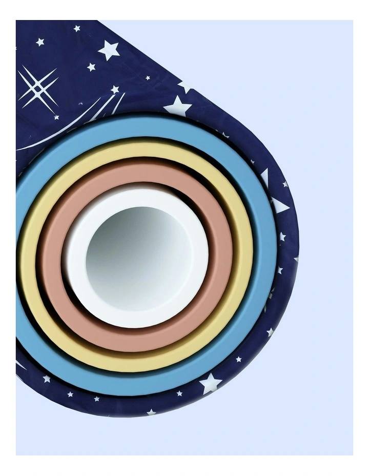 Foldable Bathtub Pvc Spa Bucket Inflatable Cushion 114x62cm in Star Navy image 5