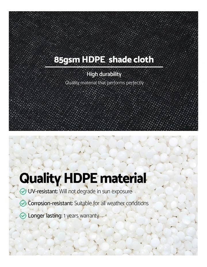 Sun Shade Cloth 10x2m in Black image 4